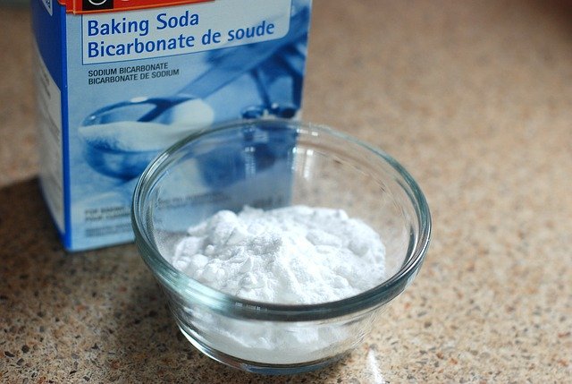 baking soda can help clear blocked drains