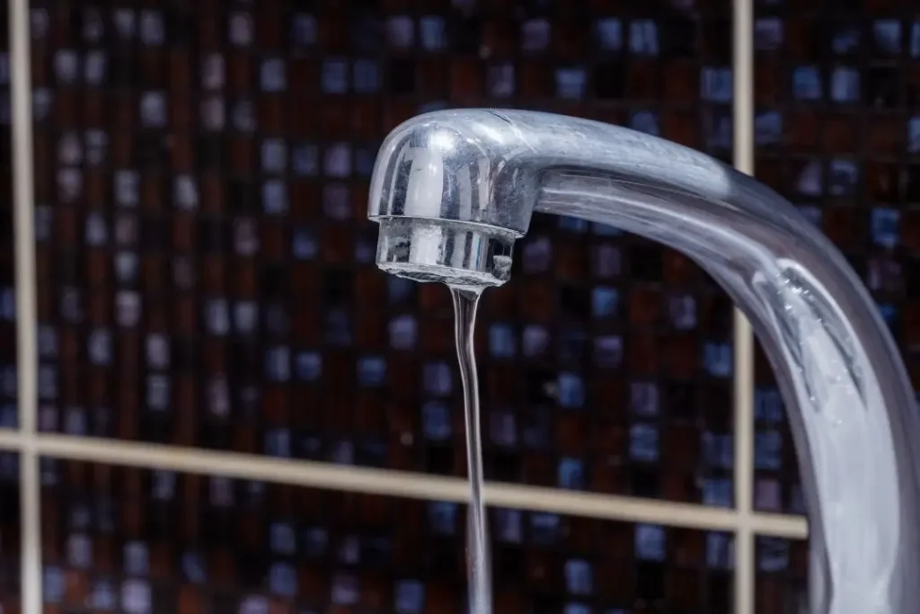 Low water pressure on tap