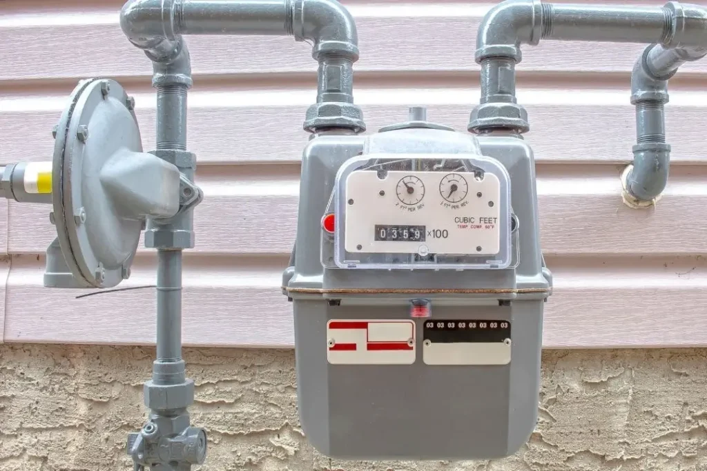 gas metre at home